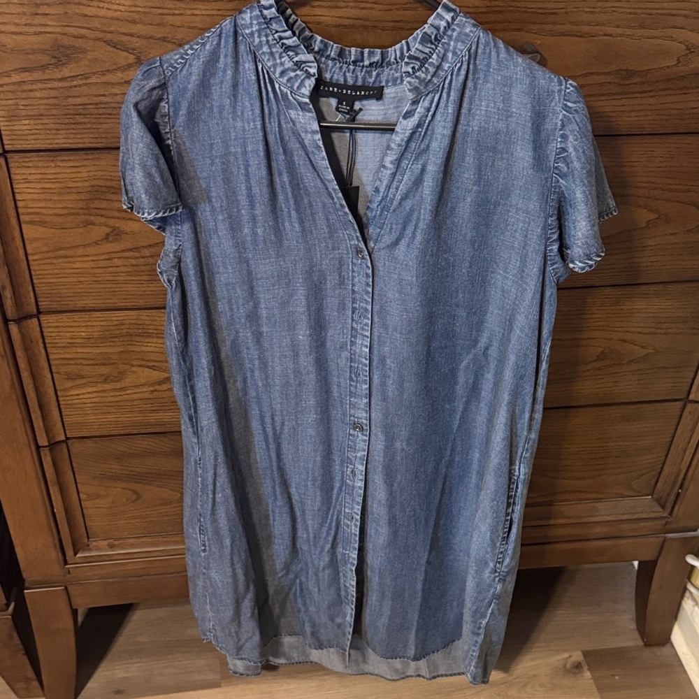 NWT Jane + Delancey Button Down Jean Dress